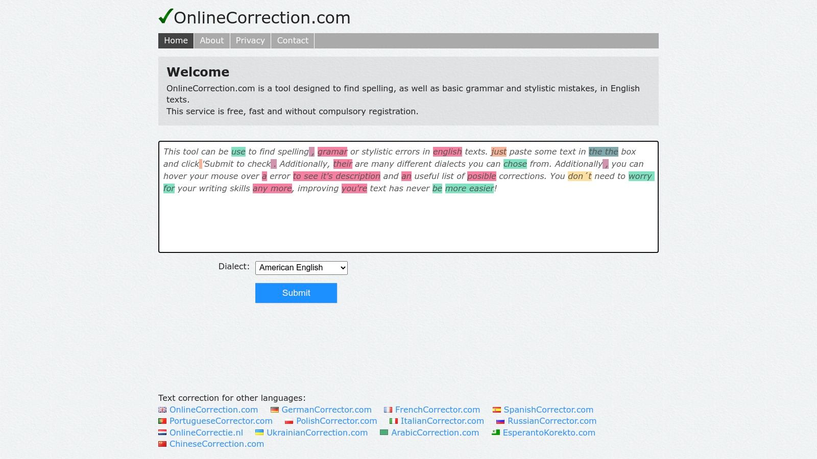 OnlineCorrection.com