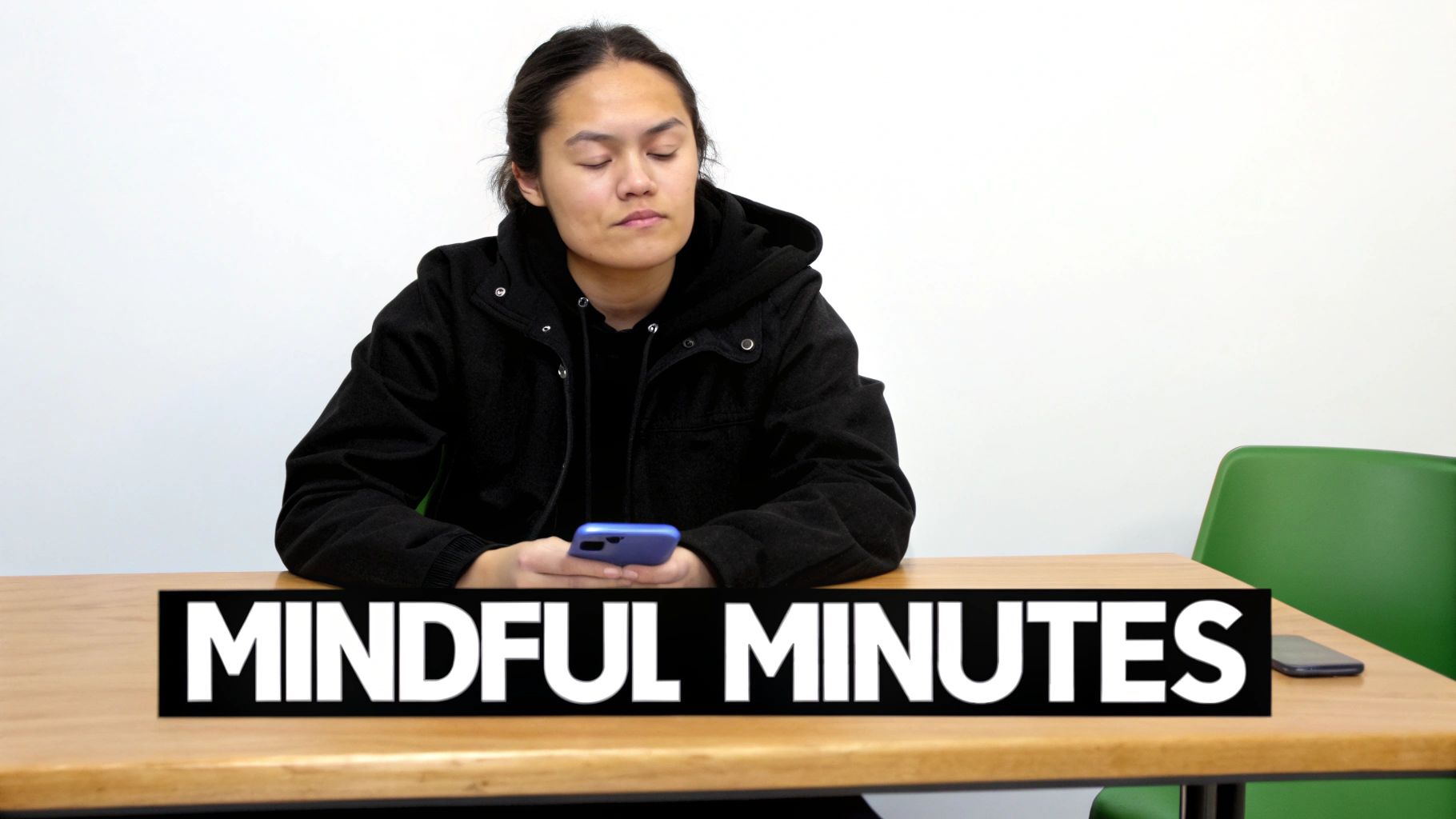 A person journaling in a cozy room with a cup of tea, representing a calm and reflective practice for mental clarity.