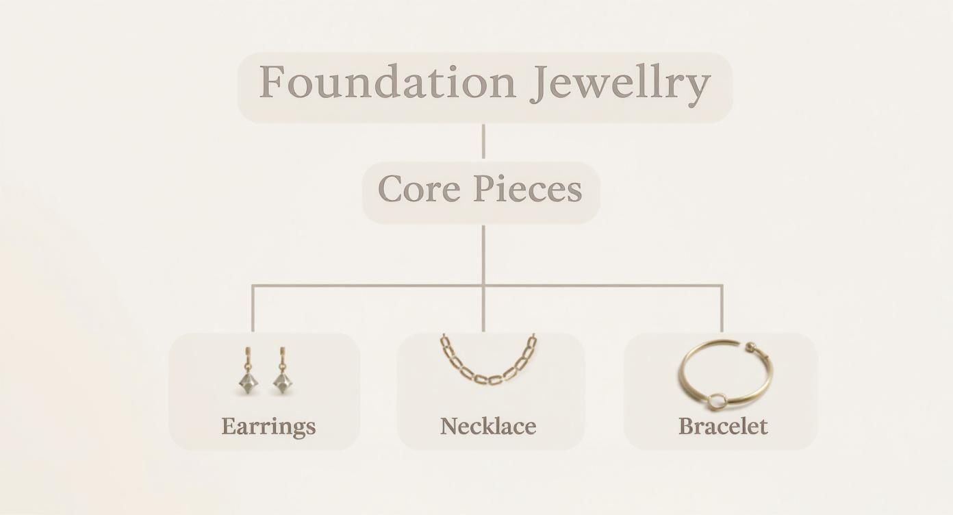 Infographic about jewelry for everyday wear