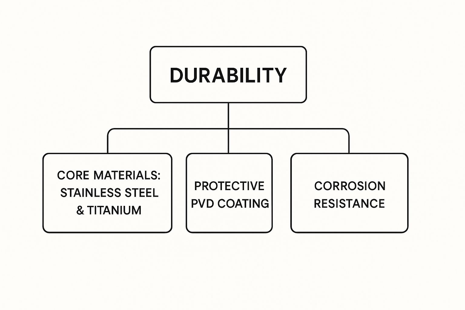 Infographic about non tarnish jewelry