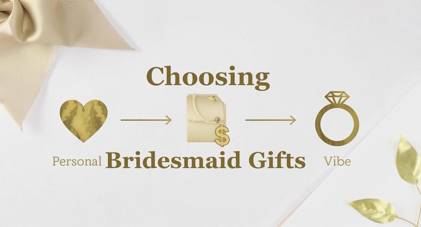 Infographic about bridesmaid jewelry gift sets