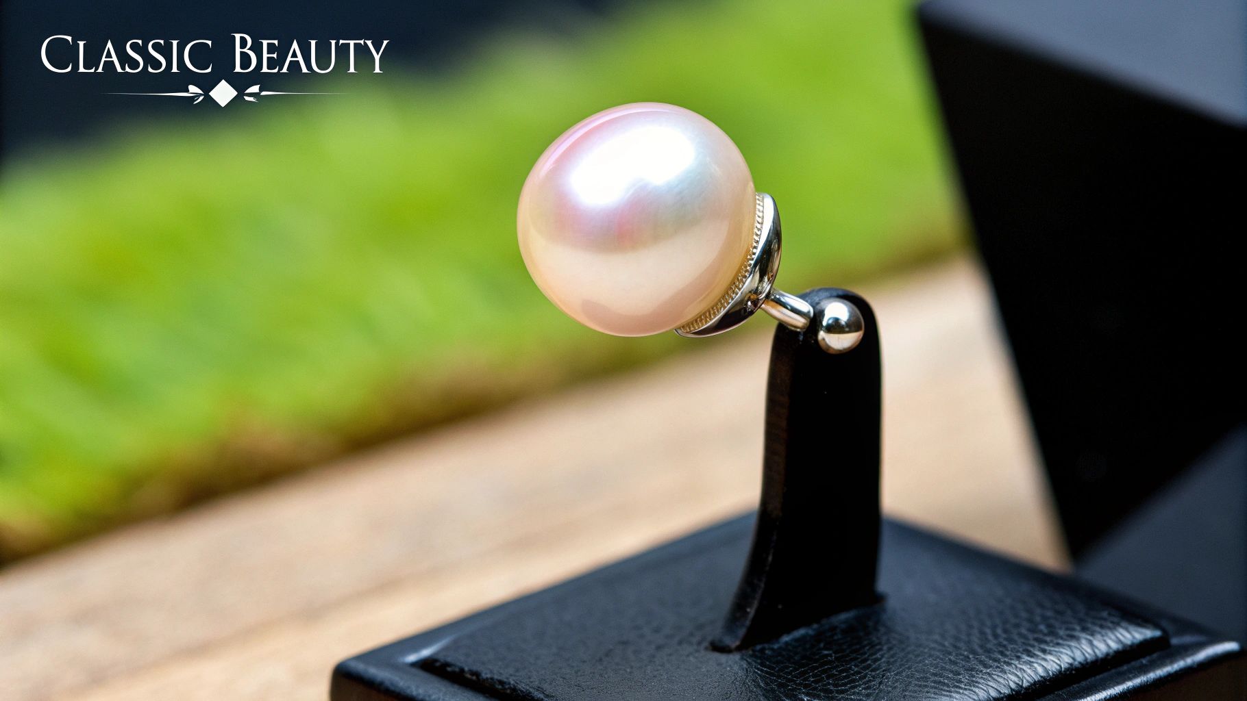 shop heart-shaped pearl earrings