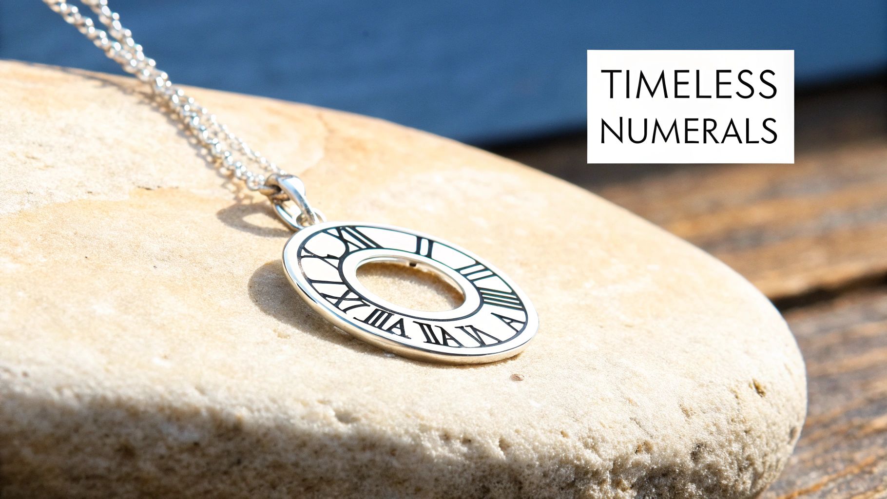 Roman Numeral Symbols Necklace