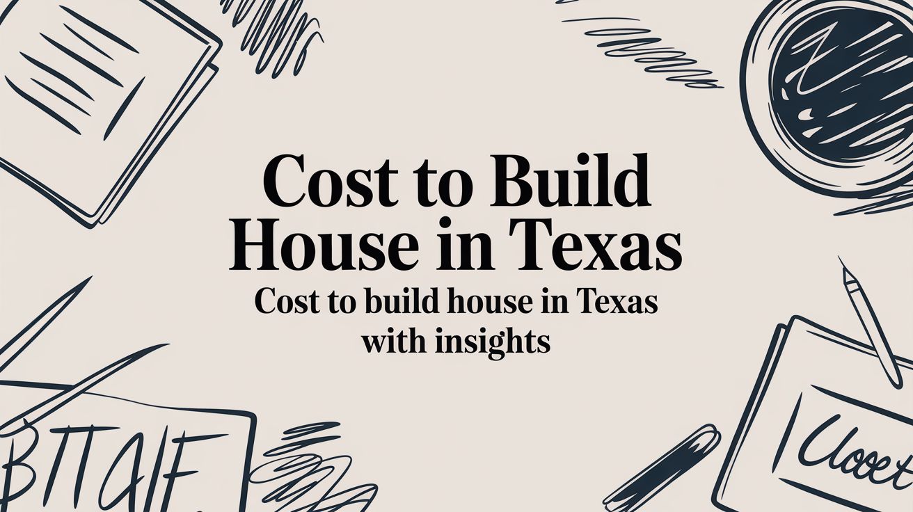 Cost to Build a House in Texas: Your 2025 North Texas Guide
