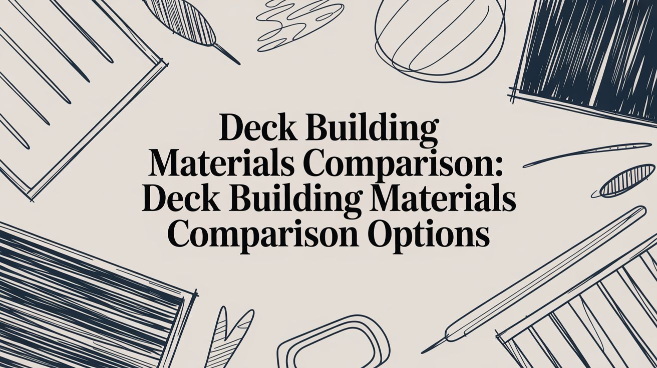 Deck Building Materials Comparison: Choosing the Best for Your North Texas Home
