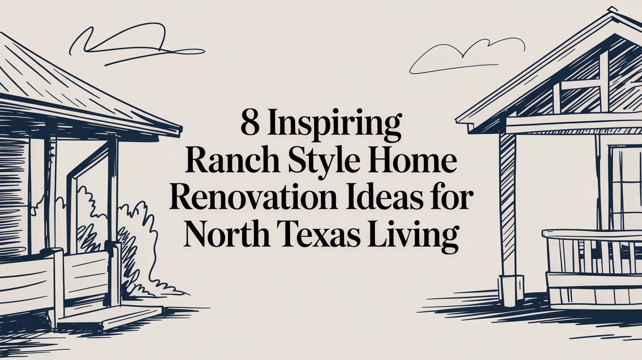 8 Inspiring Ranch Style Home Renovation Ideas for North Texas Living