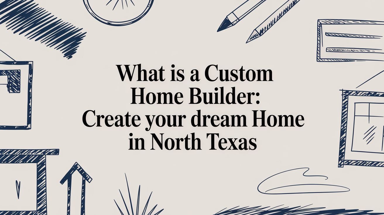 What Is a Custom Home Builder: Create Your Dream Home in North Texas
