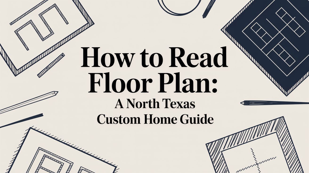 How to Read a Floor Plan: A North Texas Custom Home Guide