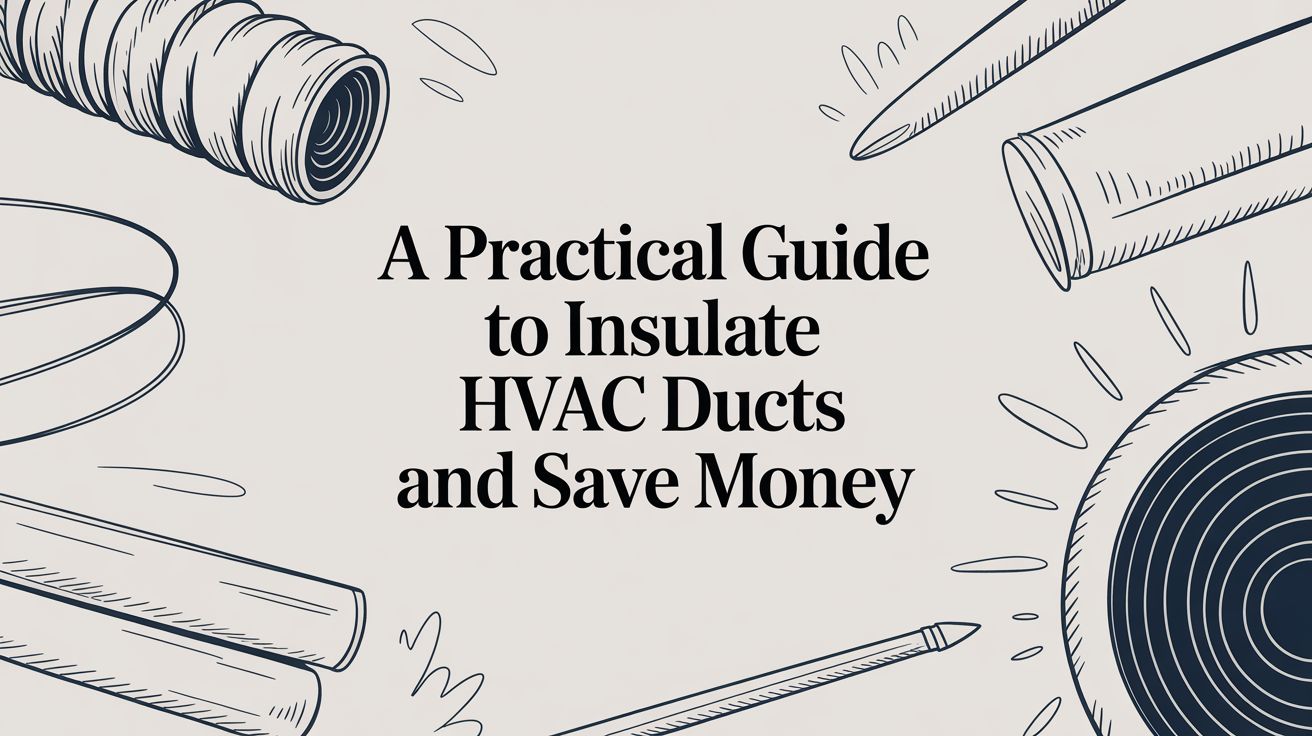 A Practical Guide to Insulate HVAC Ducts and Save Money