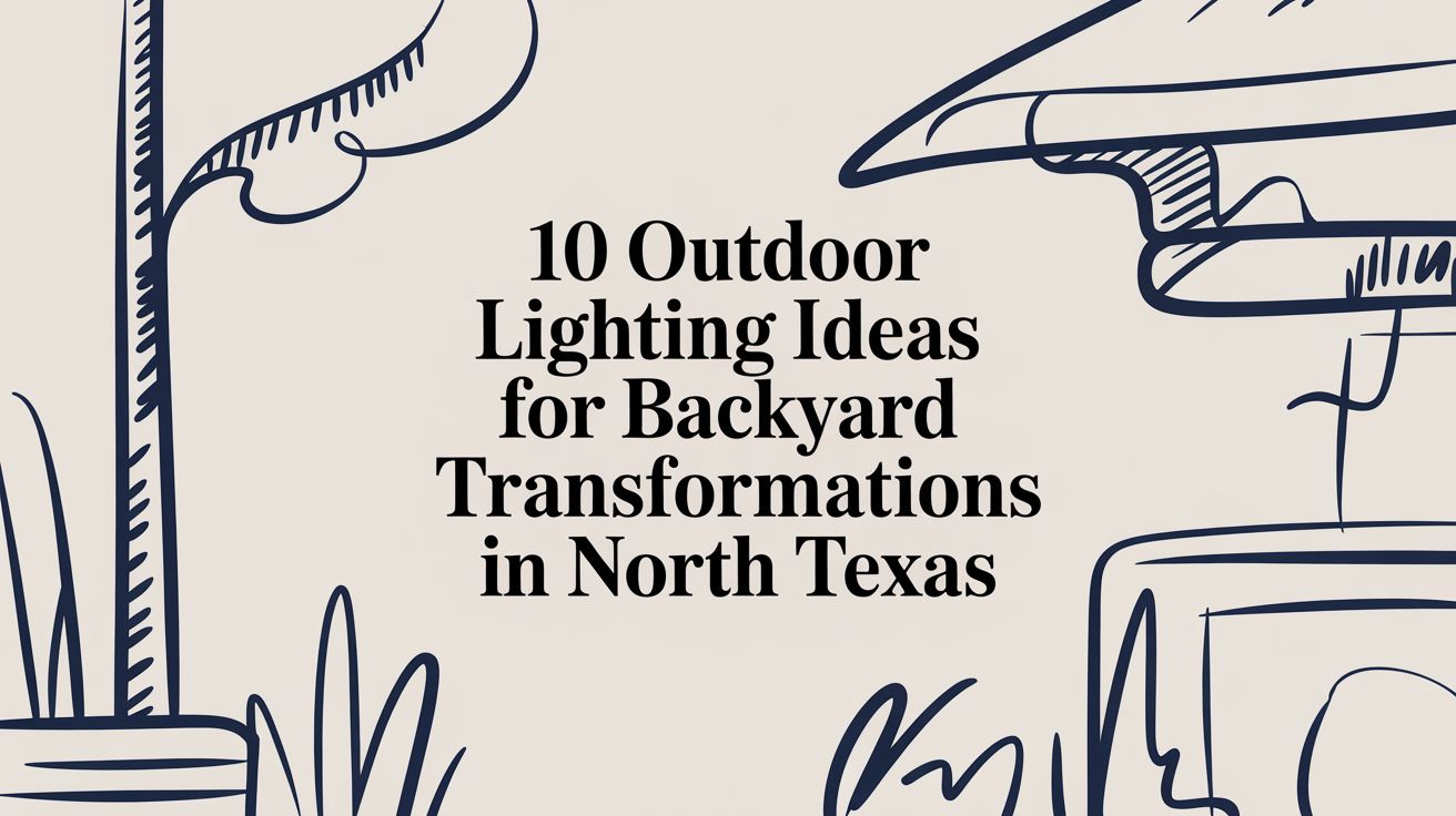 10 Outdoor Lighting Ideas for Backyard Transformations in North Texas