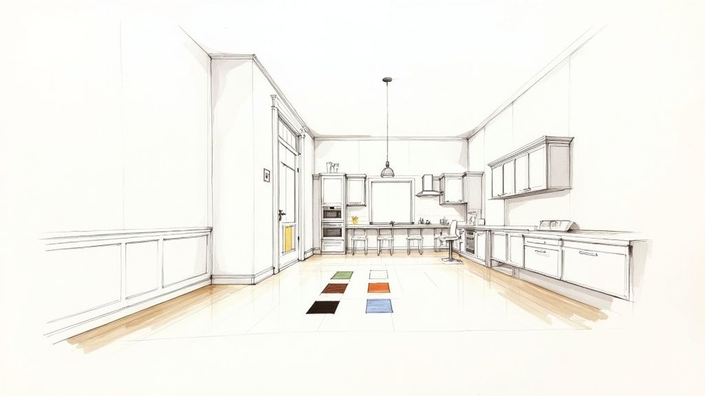 Keys being handed over for a new custom home