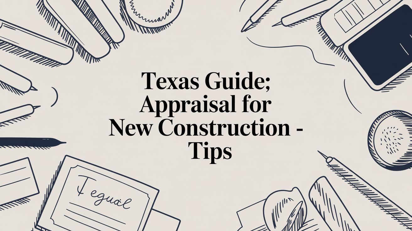 Texas Guide to New Construction Appraisals