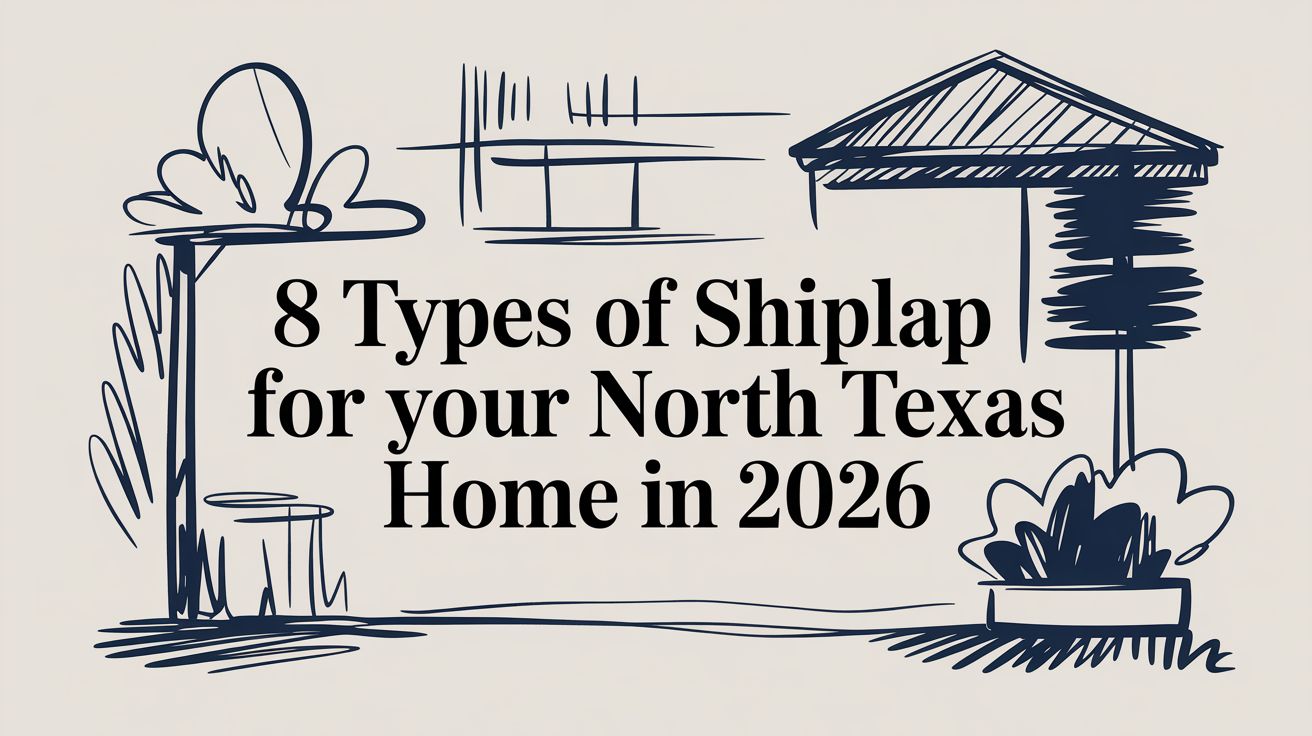 8 Types of Shiplap for Your North Texas Home in 2026