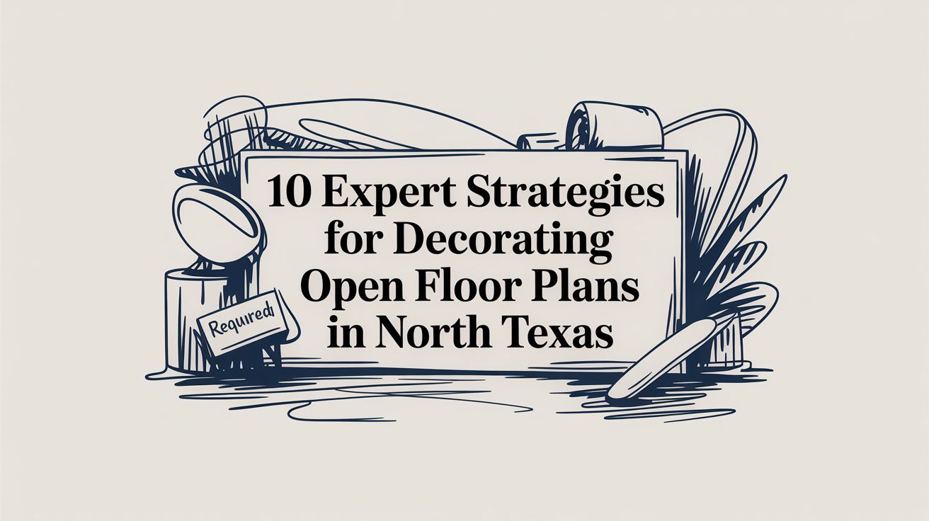 10 Expert Strategies for Decorating Open Floor Plans in North Texas