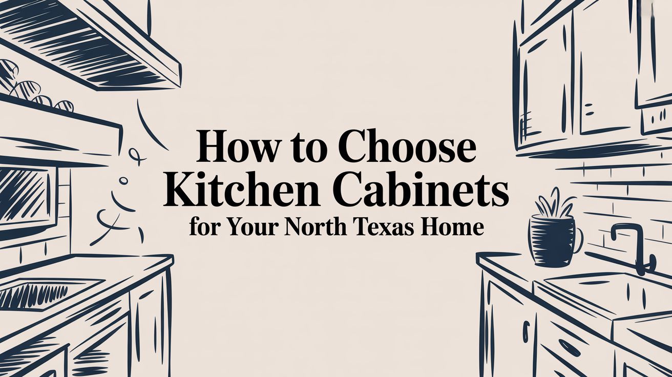 How to Choose Kitchen Cabinets for Your North Texas Home