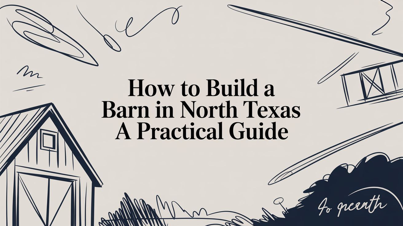 How to Build a Barn in North Texas: A Practical Guide