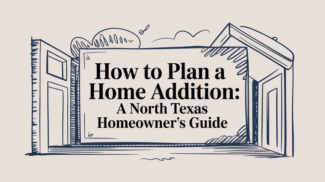 How to plan a home addition: A North Texas homeowner's guide