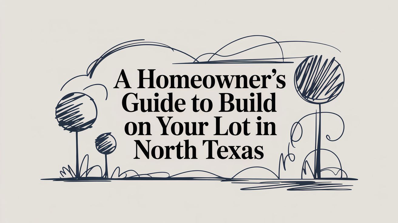 A Homeowner's Guide to Building On Your Lot in North Texas
