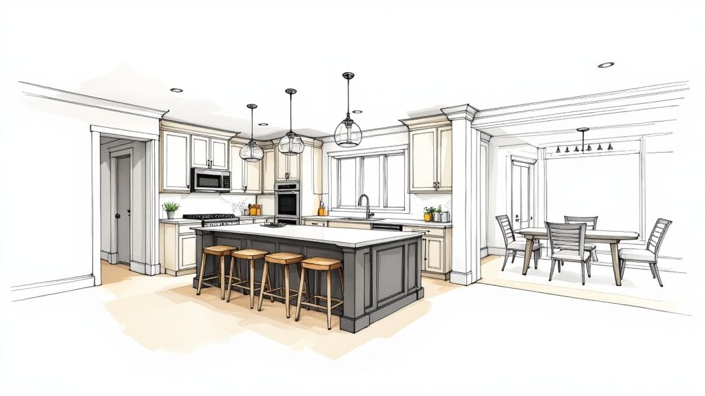 Kitchen Modernization and Expansion