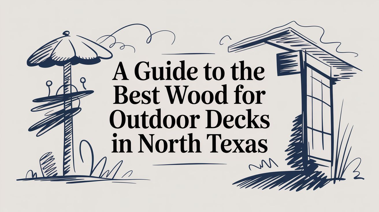 A Guide to the Best Wood for Outdoor Decks in North Texas