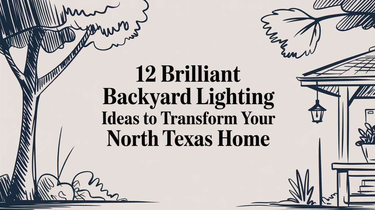 12 Brilliant Backyard Lighting Ideas to Transform Your North Texas Home