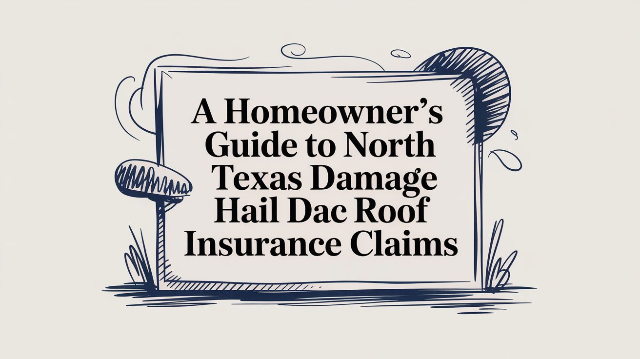 A Homeowner's Guide to North Texas Hail Damage Roof Insurance Claims