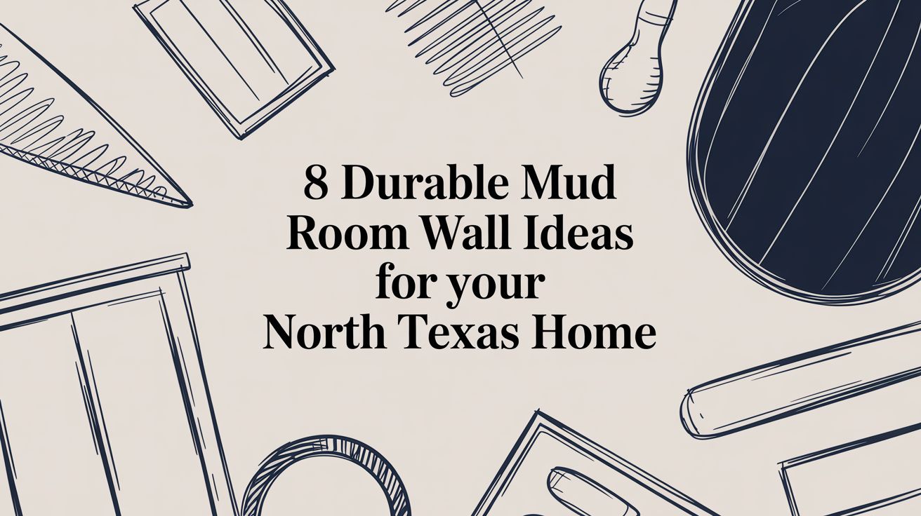 8 Durable Mud Room Wall Ideas for Your North Texas Home