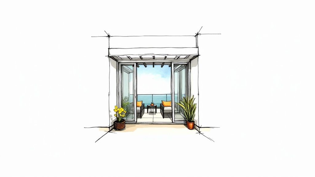 Outdoor Balcony or Terrace Access