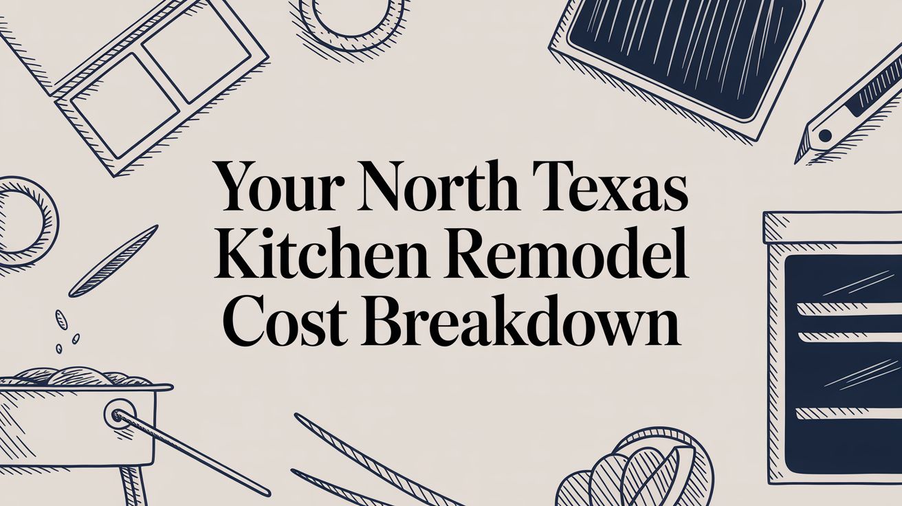Your North Texas Kitchen remodel cost breakdown