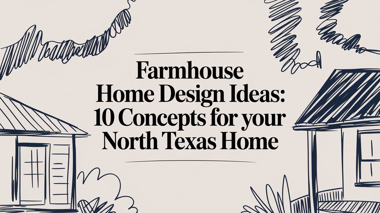 Farmhouse Home Design Ideas: 10 Concepts for Your North Texas Home