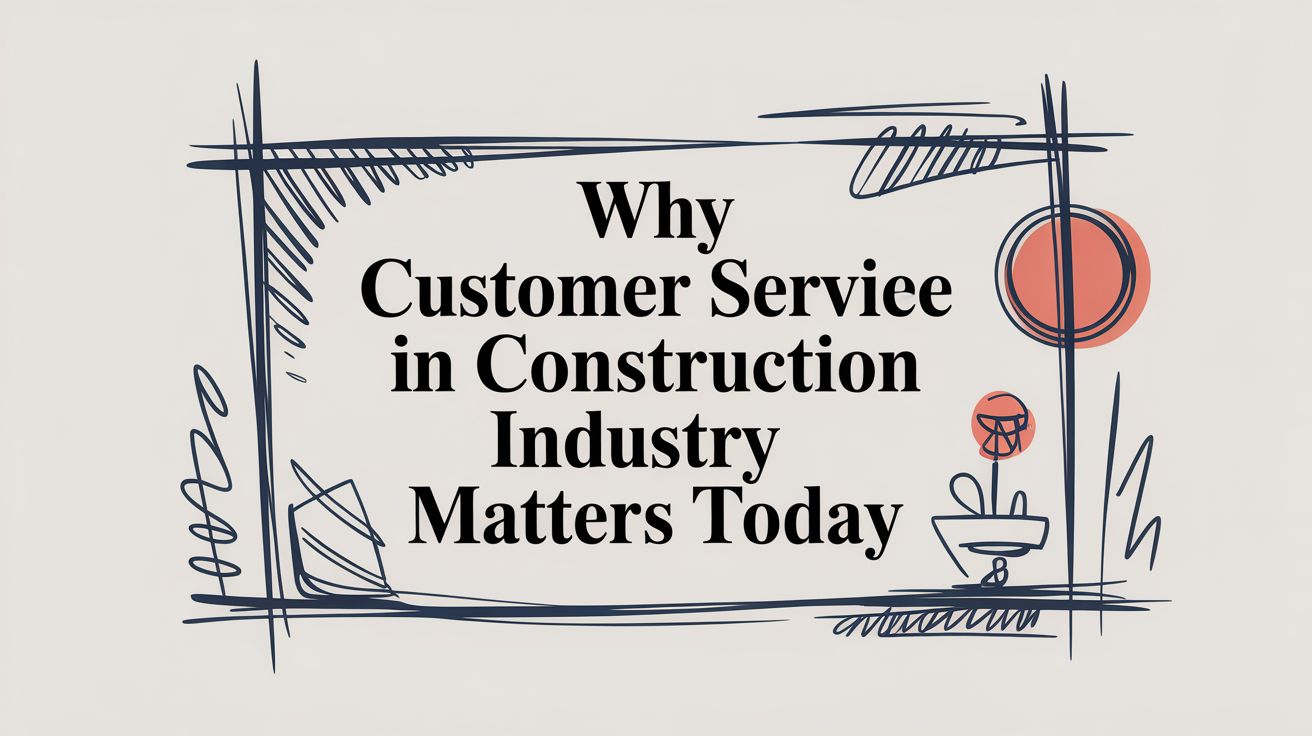 Why Customer Service in the Construction Industry Truly Matters