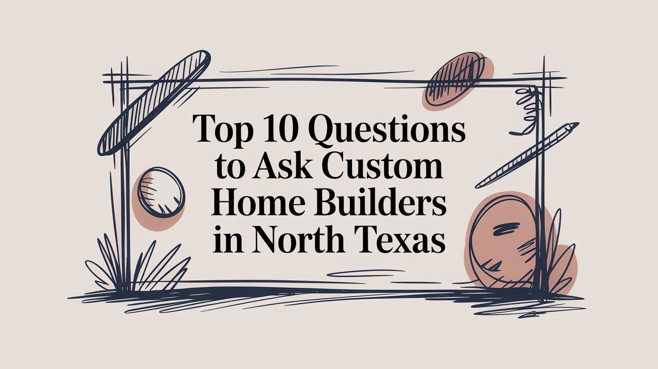 Top 10 Questions to Ask Custom Home Builders in North Texas