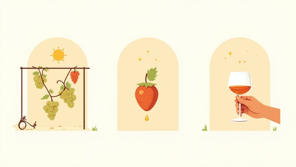 Sweet wine production