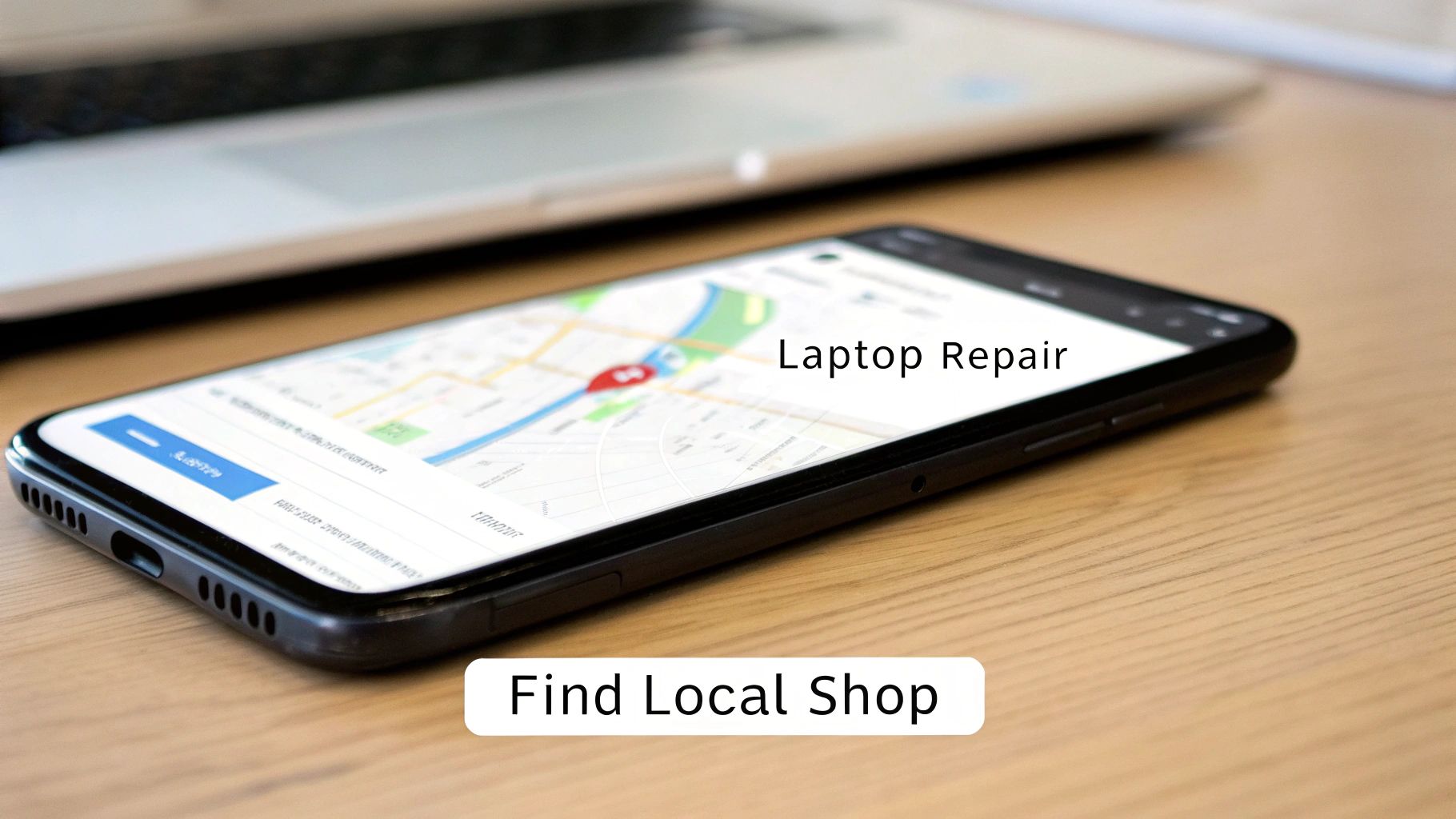 A person holding a laptop and looking at a pile of Canadian money on a table