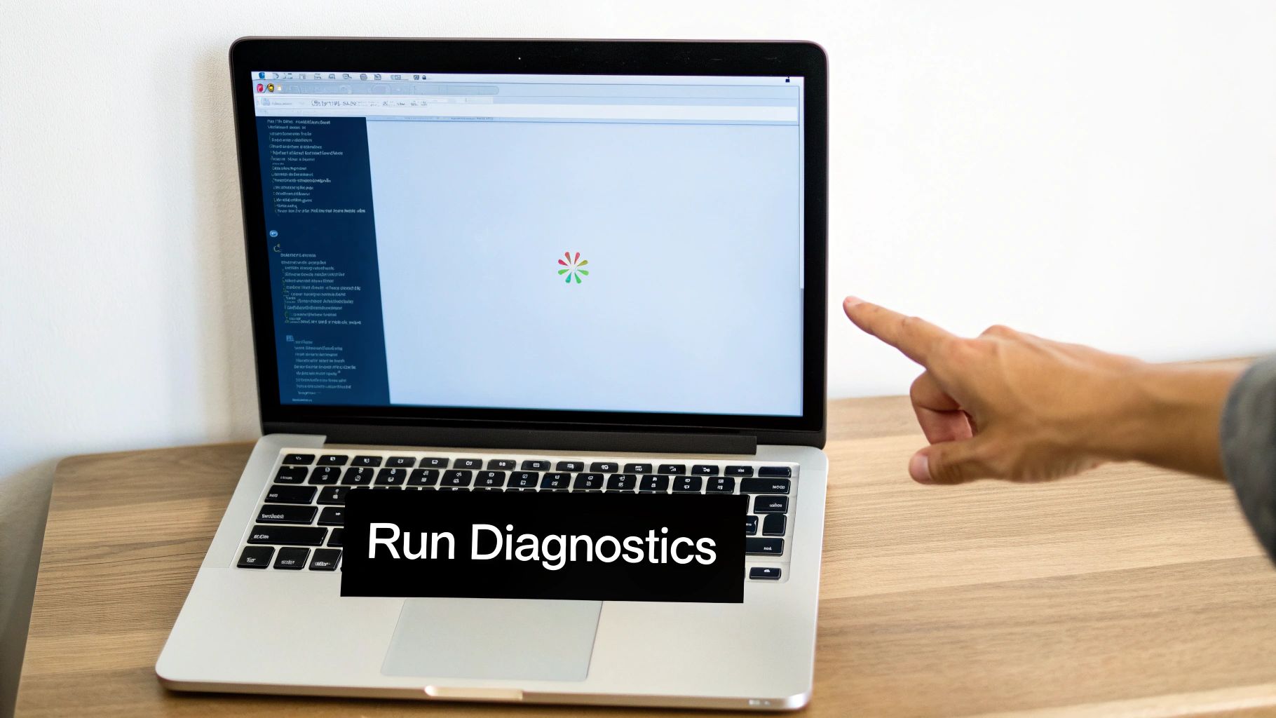 An organized desk with an iMac, keyboard, and mouse, with a cup of coffee nearby, implying a cost-conscious user planning their repair.