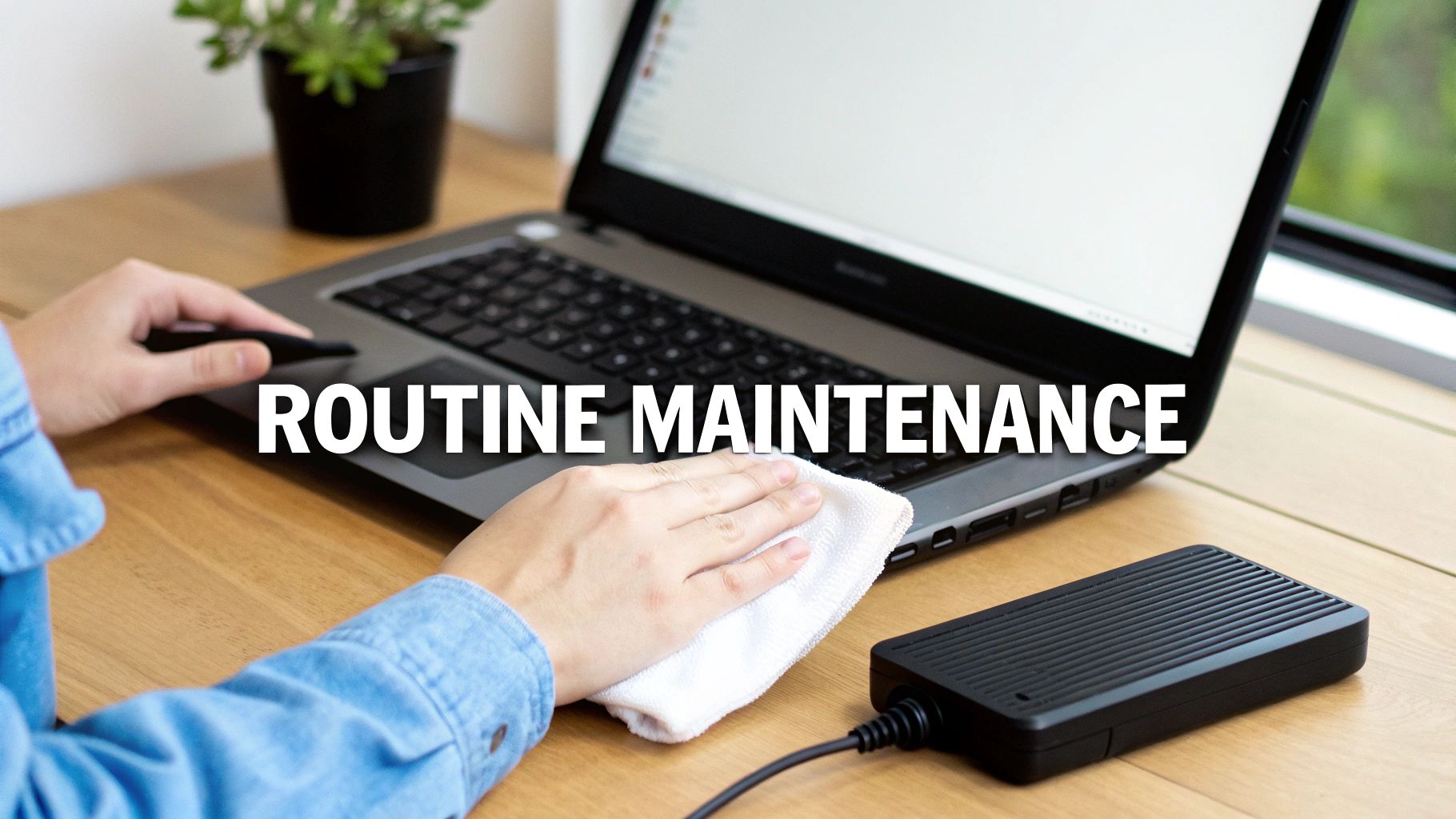 A person looking thoughtfully at a computer screen with a question mark icon overlayed.