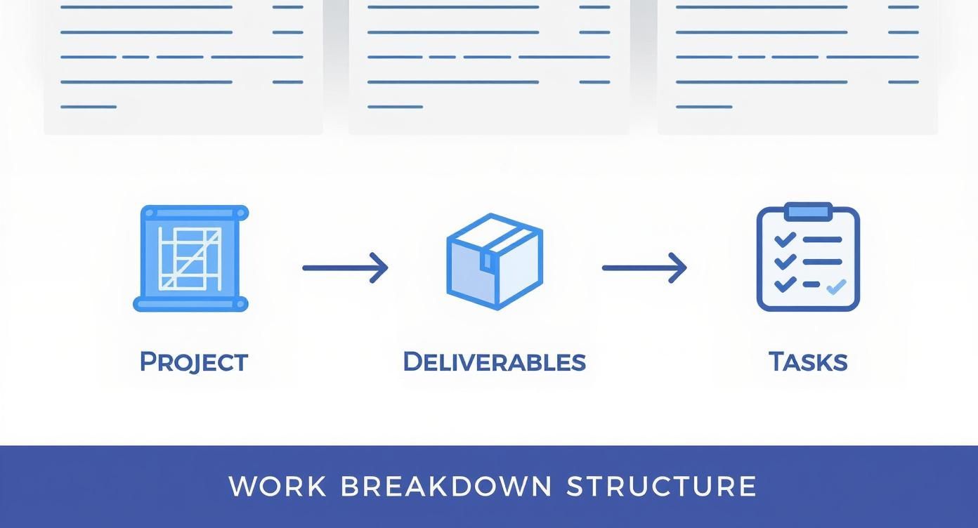 Infographic about how to estimate project time