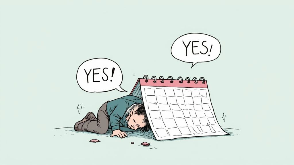 Overcommitment and Saying Yes Too Often