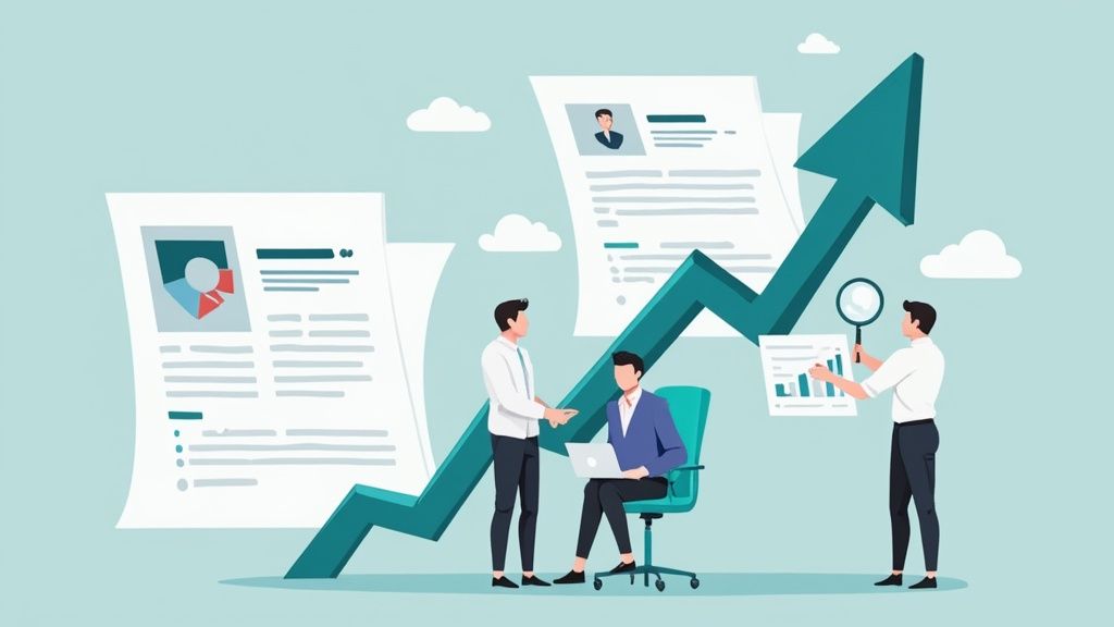 A modern dashboard from a project management tool showing charts and graphs for project profitability analysis.