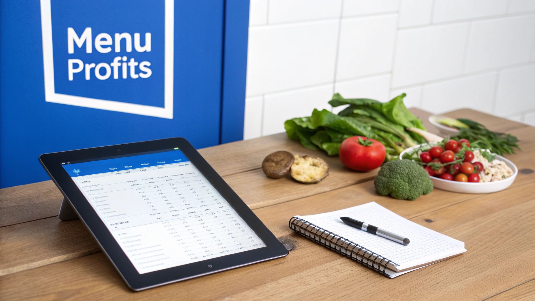 Restaurant menu planning and cost analysis.