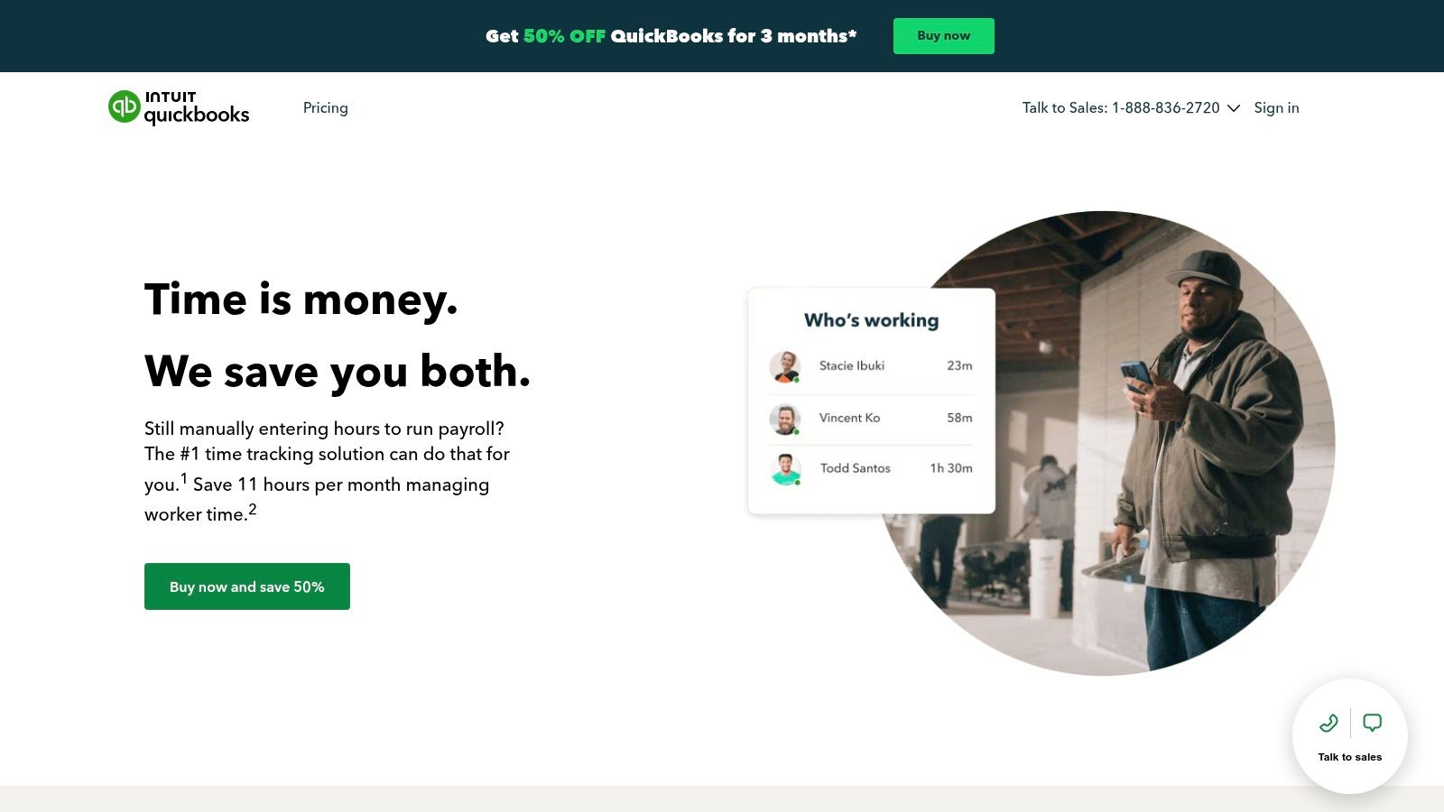 QuickBooks Time (by Intuit)