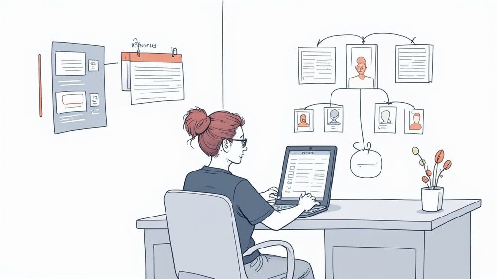 A person securely holding identification documents, representing the core of KYC verification.