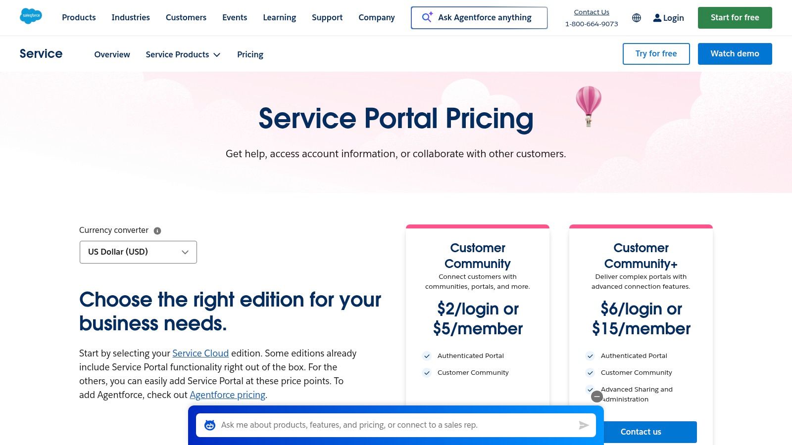 Salesforce Experience Cloud (Customer Community/Portal)