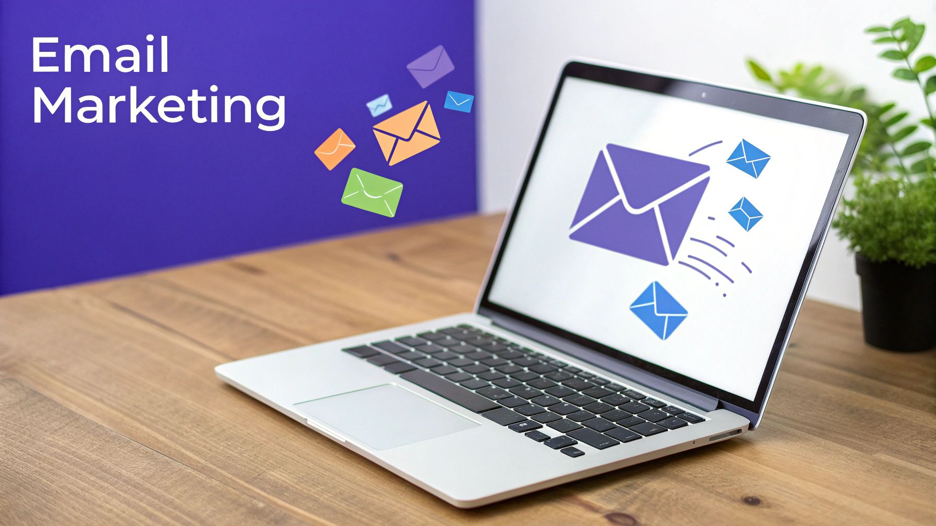 Infographic showing key data about Email Marketing