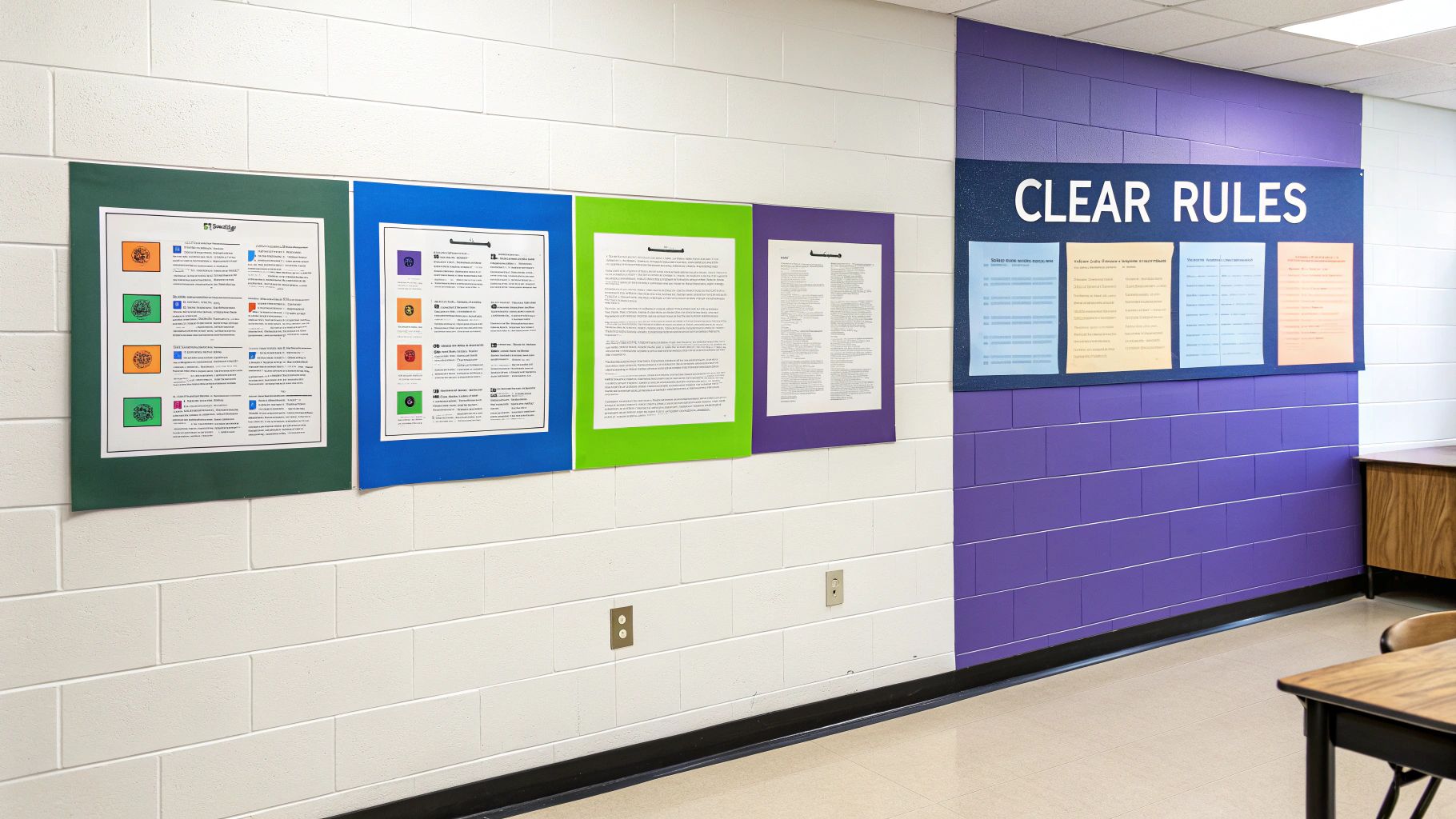 Clear Expectations and Rules