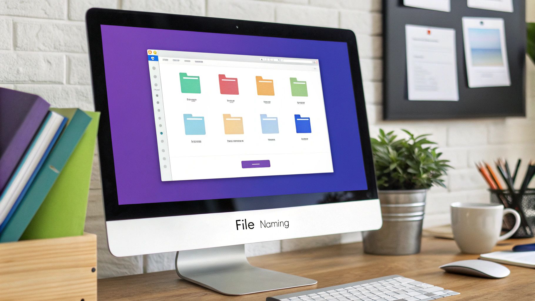 Establish Clear File Naming Conventions and Folder Structures