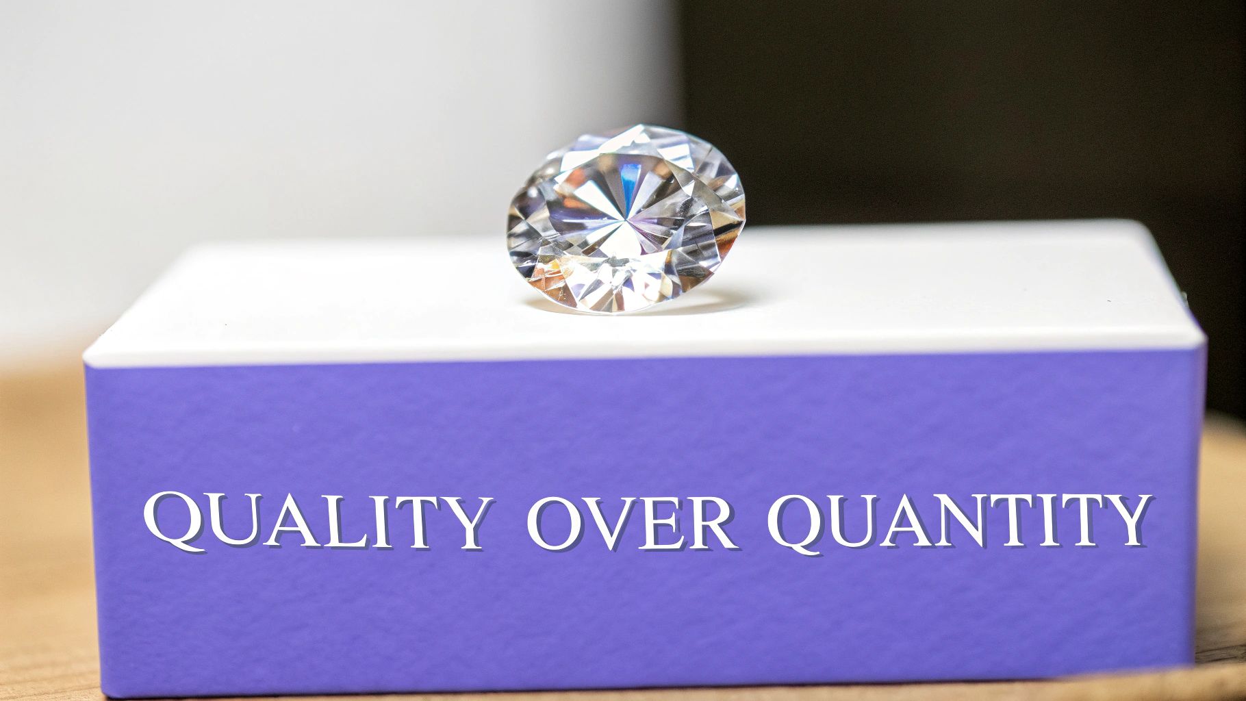 Focus on Quality Over Quantity