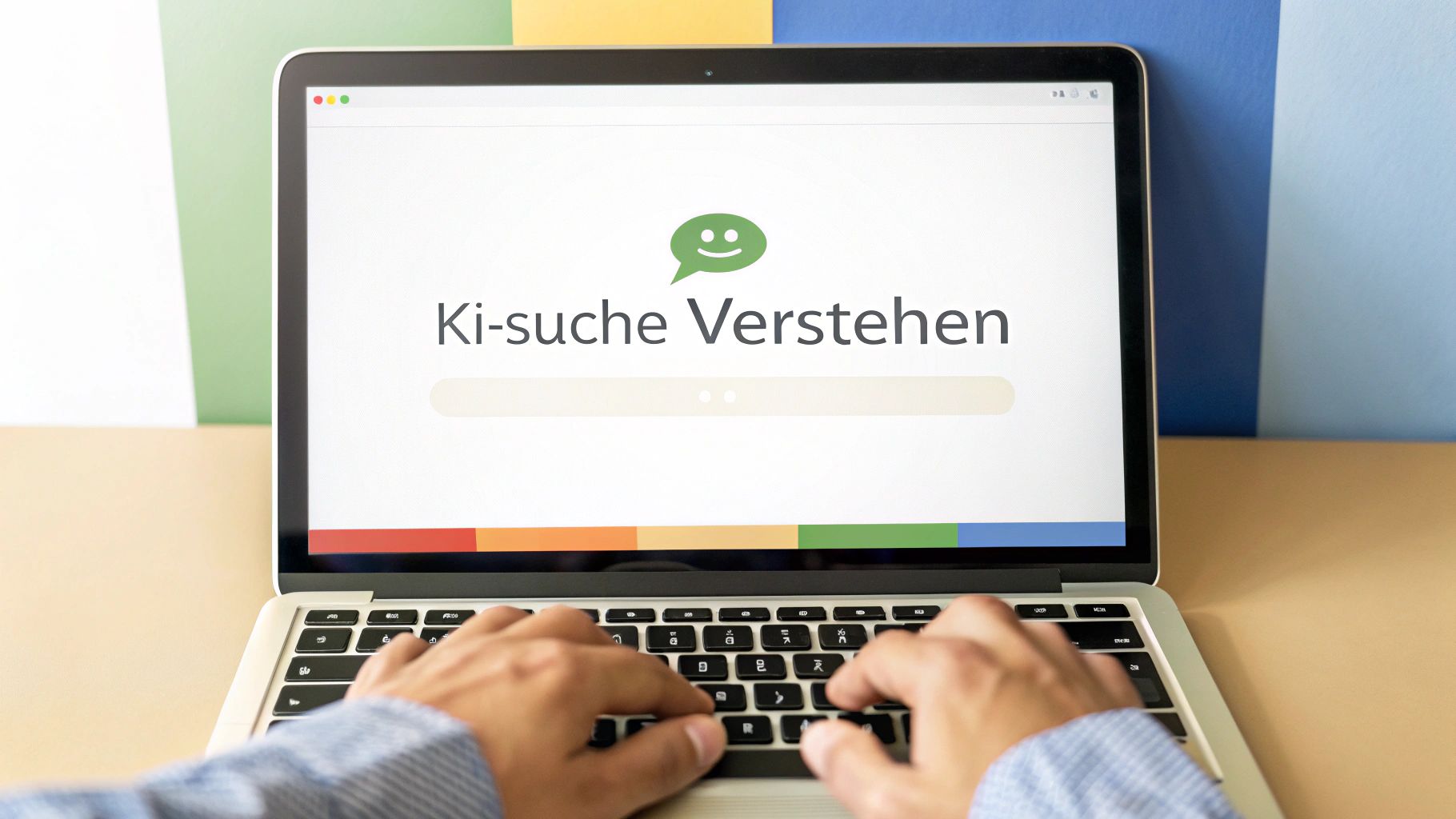 Eine abstrakte Grafik, die das komplexe Netzwerk von KI-Verbindungen darstellt.