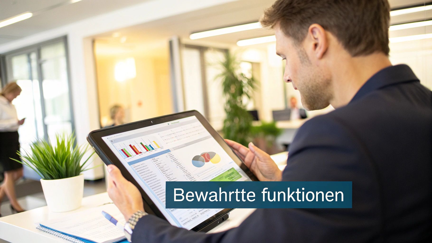 Ein Bild, das das Dashboard des klassischen Semrush Toolkits zeigt, mit Fokus auf Keyword-Recherche und Wettbewerbsanalyse-Diagrammen.