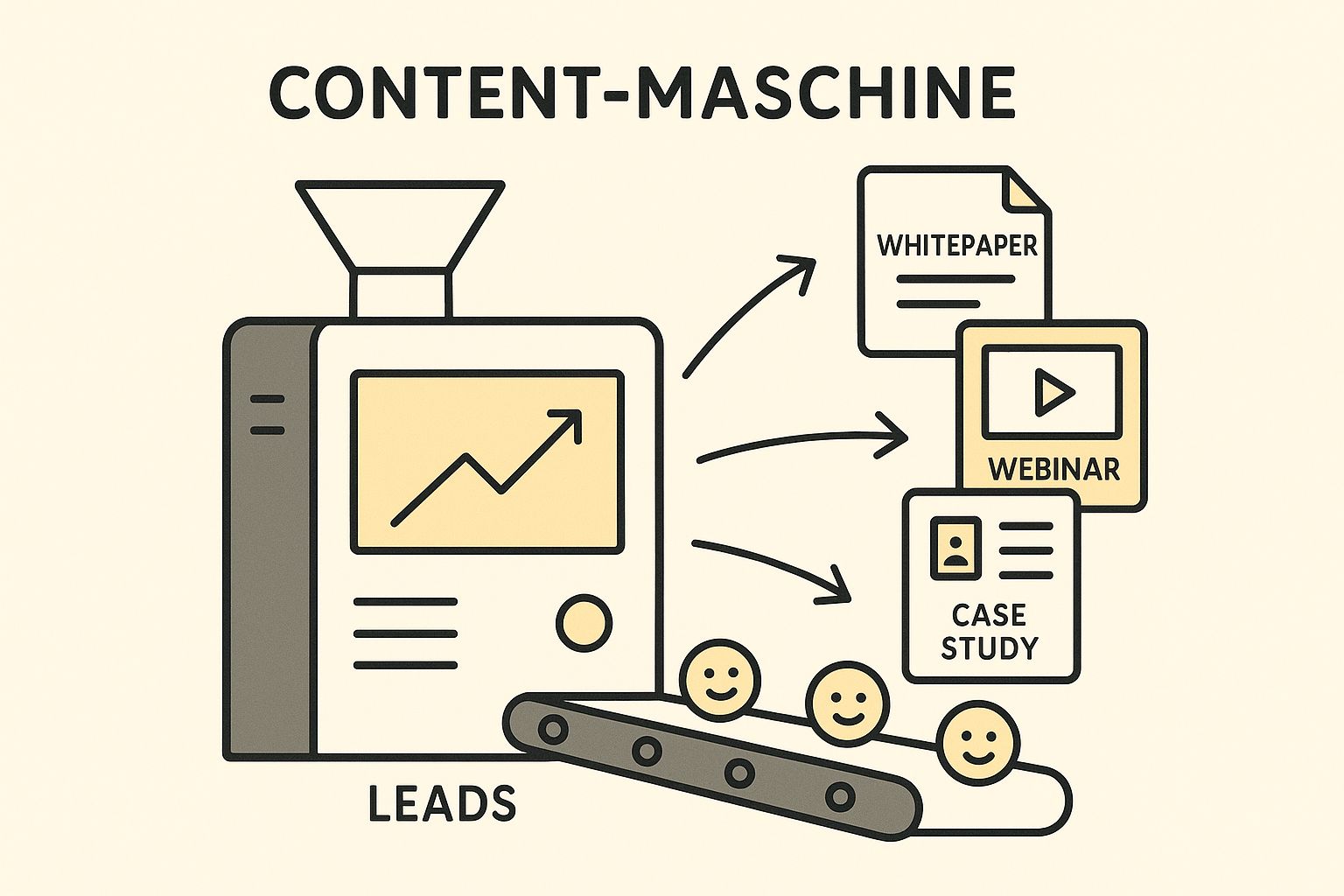 Infographic about leads generieren